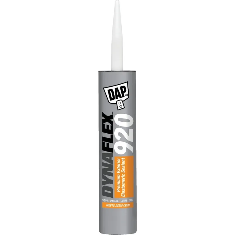 DAP 89203 DAP DYNAFLEX 920 10.1 Oz Premium Exterior Elastomeric Sealant Clear