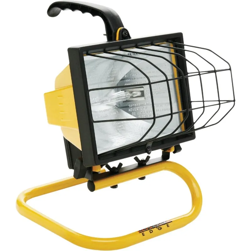 Designers Edge L-20 CCIL-20 Power Light 8000 Lm Halogen S-Tube Portable Work Light