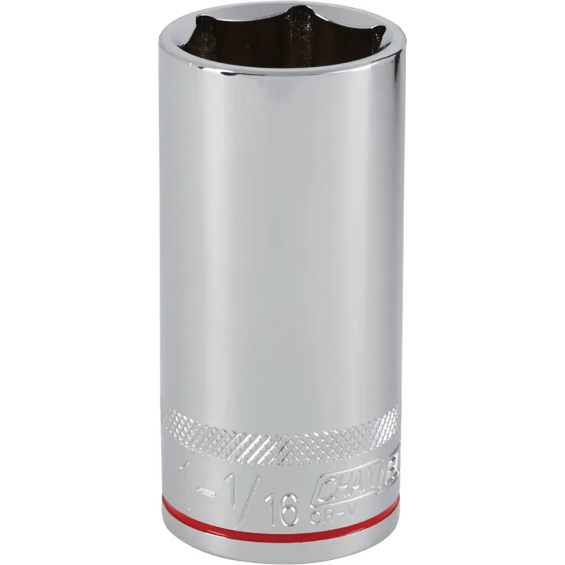 Channellock 366935 1/2 In. Drive 1-1/16 In. 6-Point Deep Standard Socket