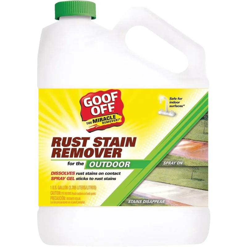 Goof Off GSX00101 Outdoor Rust Stain Remover 1 Gallon Replacement MPN