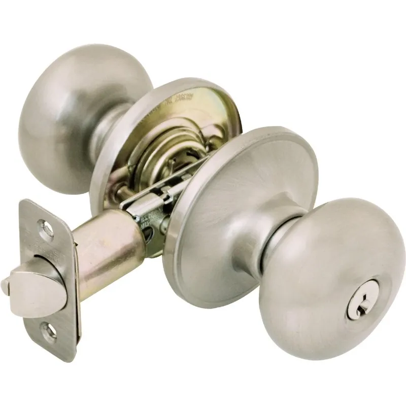 Schlage J54VSTR619 Dexter Satin Nickel Entry Door Knob
