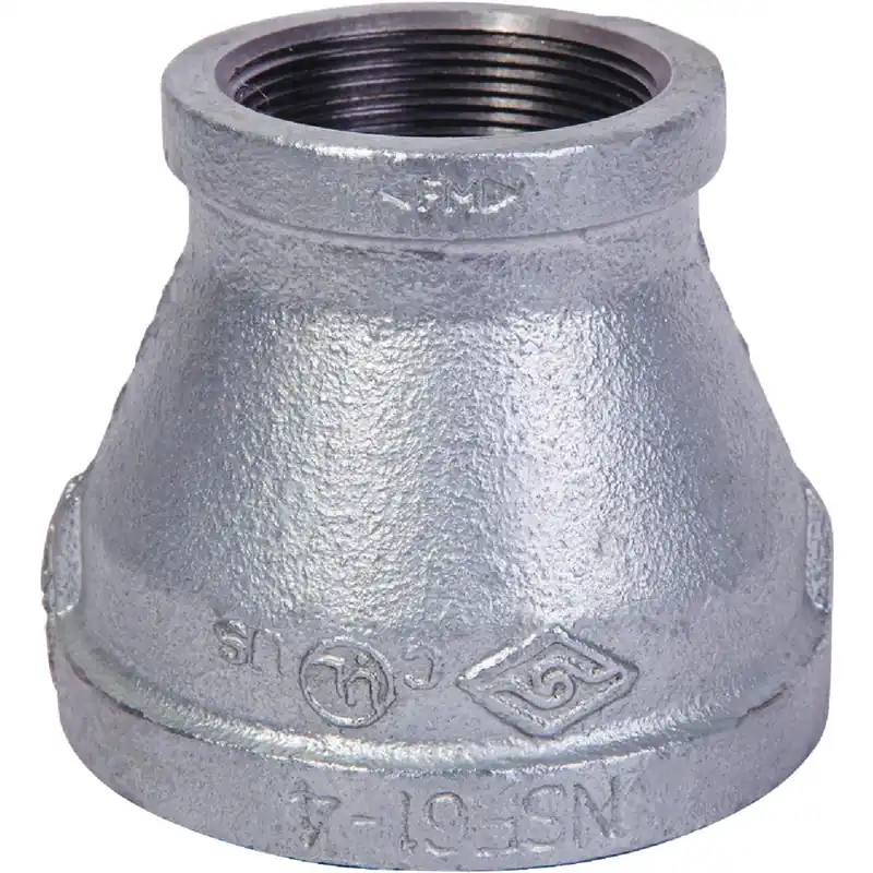 Southland 511-387BG Reducing Galvanized Coupling 2 In. x 1-1/2 In. FPT