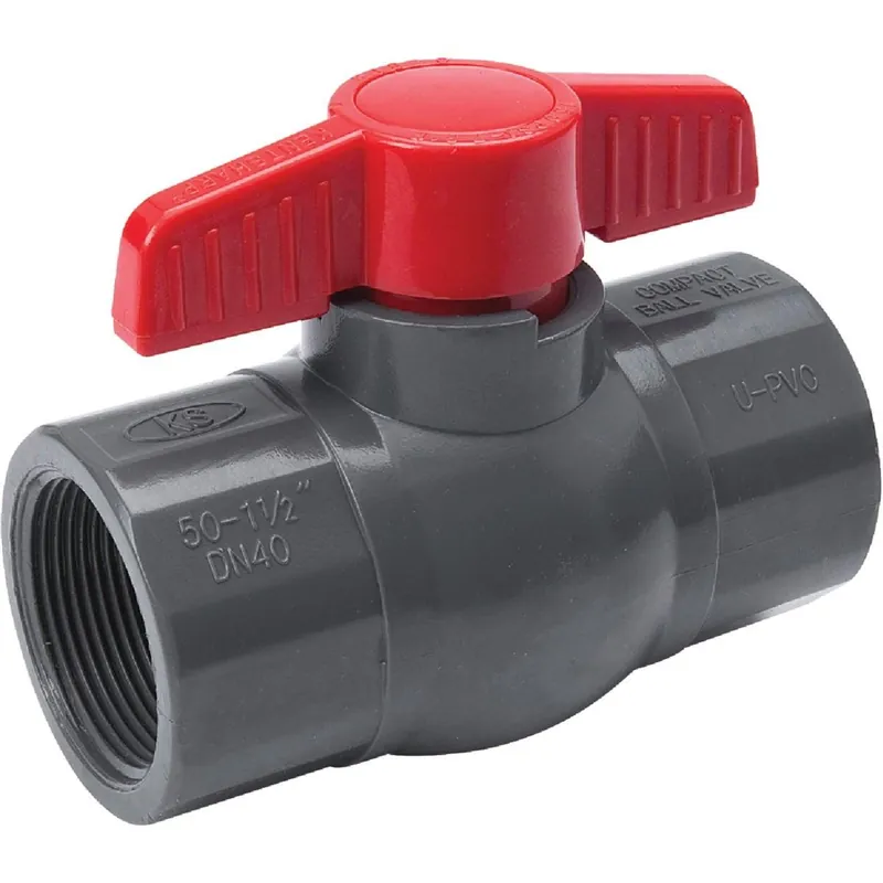 ProLine 107-107 1-1/2 In. FIP X 1-1/2 In. FIP PVC Quarter Turn Ball Valve