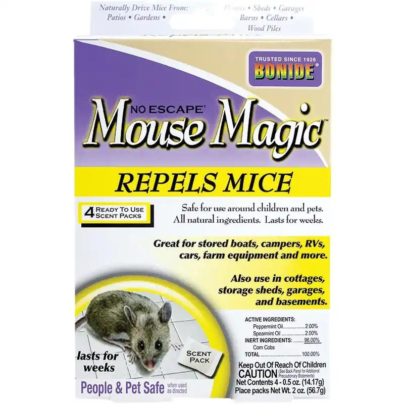 Bonide 865 Mouse Magic 2 Oz Granular Mouse Repellent 4-Pack
