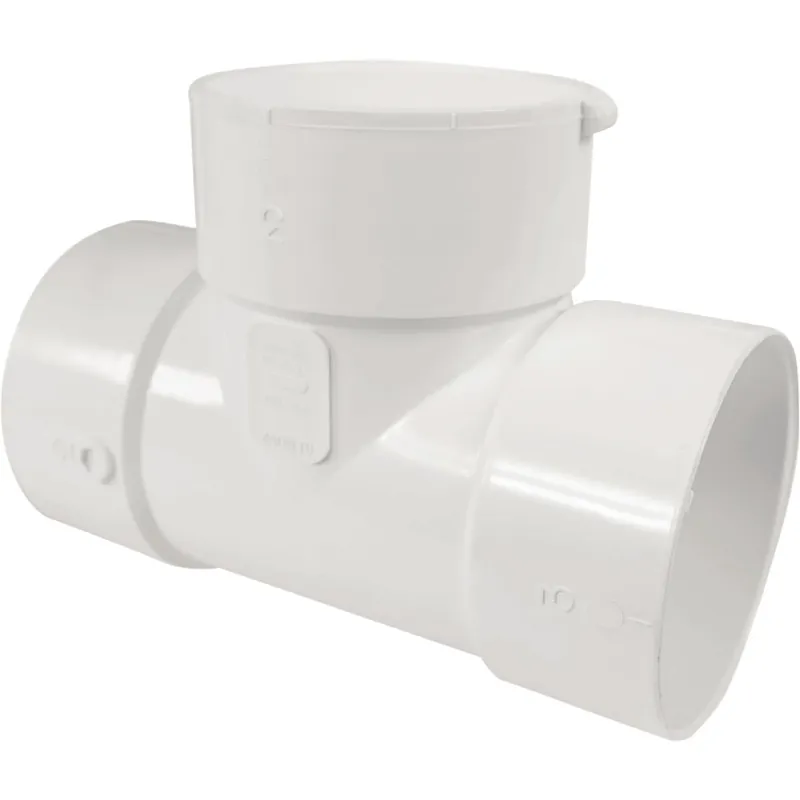IPEX 414103BC Bull Nose Tee 3 In PVC Sewer and Drain Tee