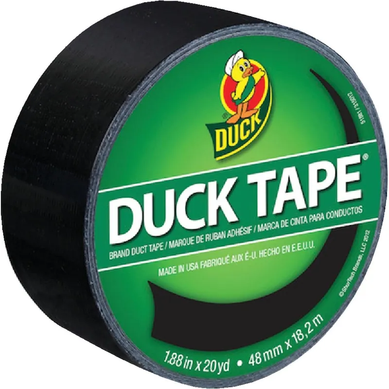 Duck Brand 1265013 Black Duct Tape 1.88 In. x 20 Yd.