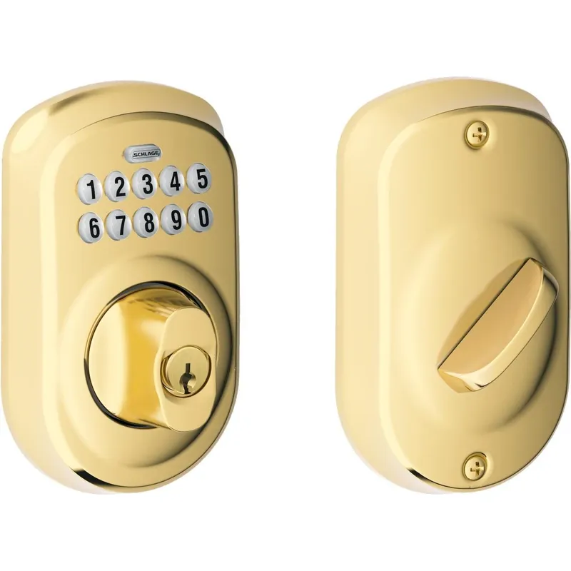 Schlage BE365VPLY505 Keypad Electronic Deadbolt