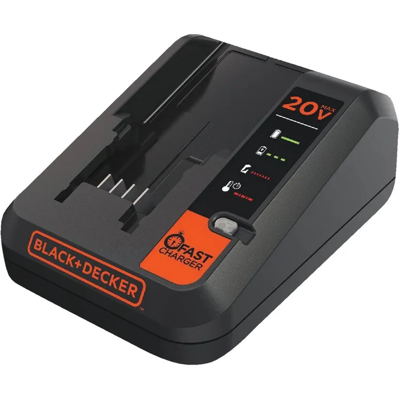 Black & Decker BDCAC202B 12 Volt and 20 Volt MAX Lithium-Ion Fast Battery Charger
