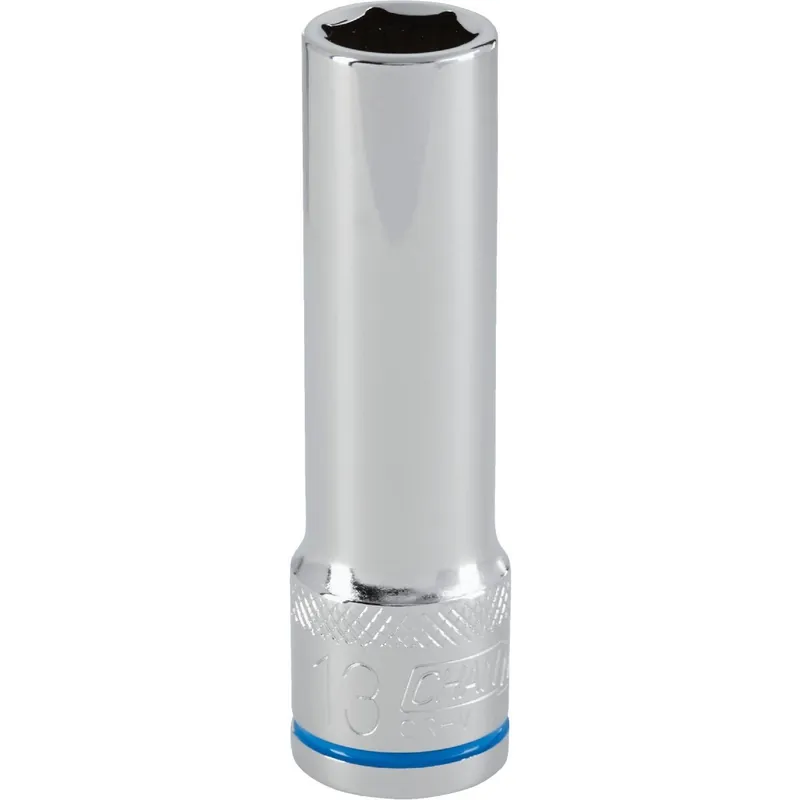 Channellock 351078 1/2 In. Drive 13 mm 6-Point Deep Metric Socket