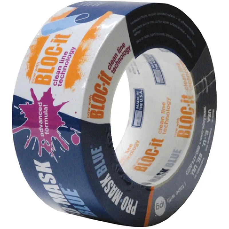 IPG 9533 ProMask Blue 1.88 In. x 60 Yd. Bloc-It Masking Tape