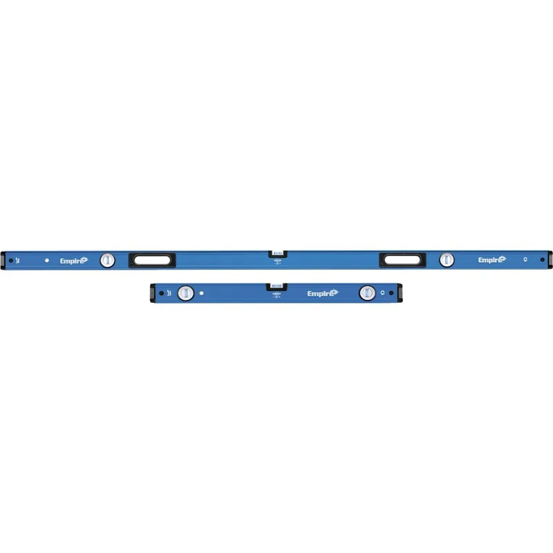 Empire EM75JAMB True Blue 78 In. and 32 In. Aluminum Magnetic Jamber Box Level Set