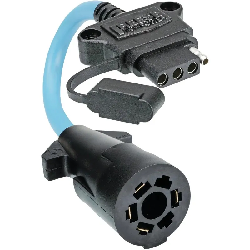 Reese Towpower 8536700 Professional 7-Blade to 4-Flat Flex Plug-In Adapter