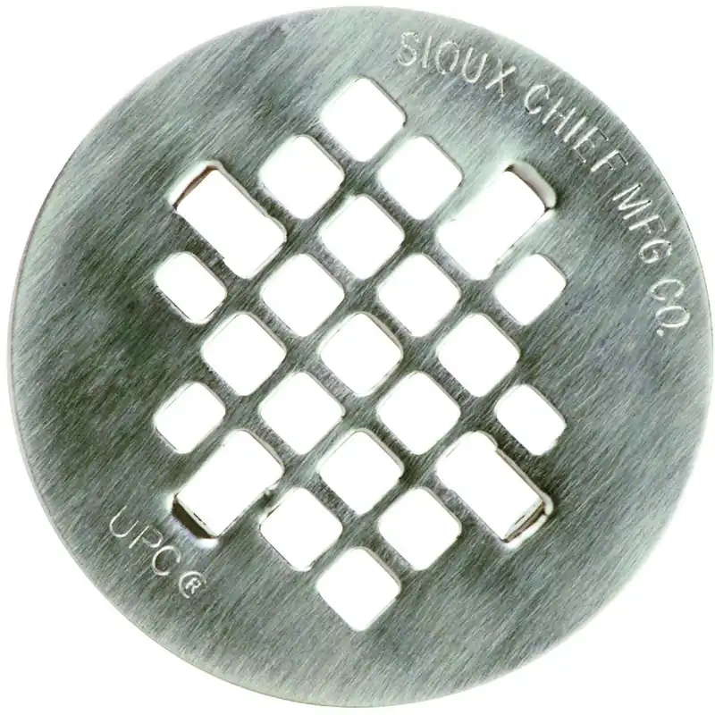 Sioux Chief 827-2SNPK2 Satin Nickel Shower Drain Strainer