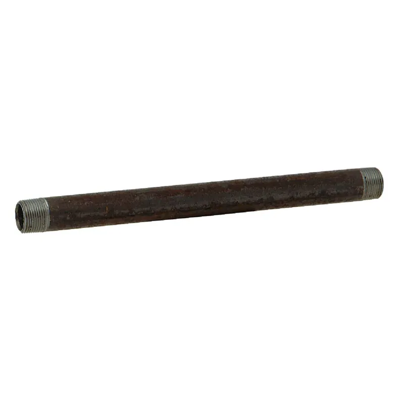 Anvil 8700140406 3/4 In. x 12 In. Schedule 40 Steel Black Iron Nipple