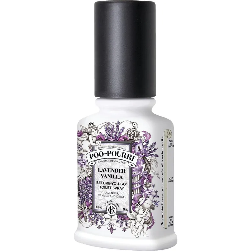 Poo-Pourri SET-2OZ-LV-V1 Deodorizer Spray Lavender & Vanilla
