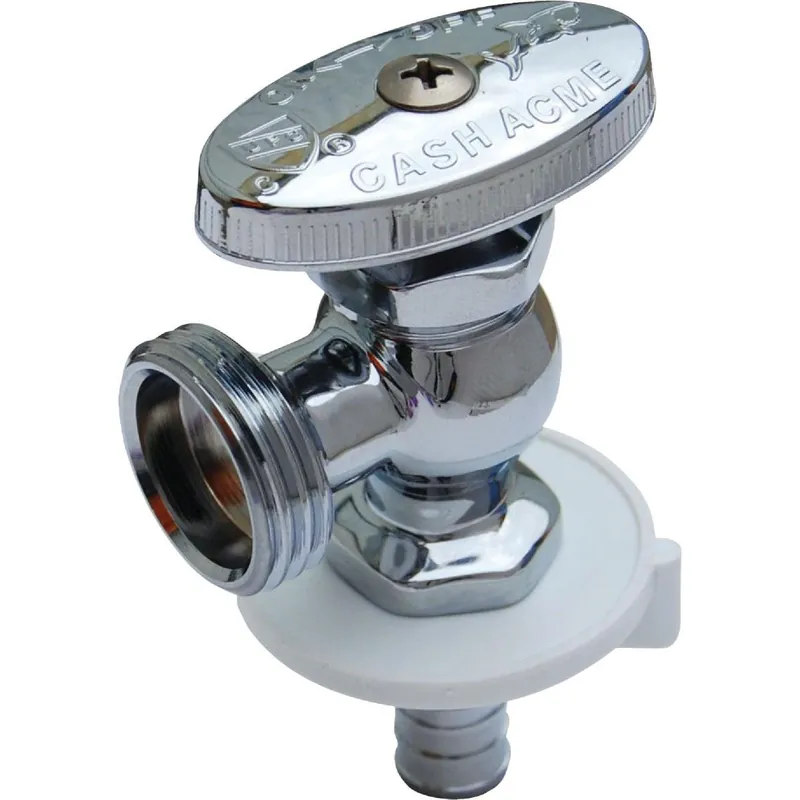 SharkBite 23064LF 1/2 In. CFX x 3/4 In. MGH Angle Pex Stop Valve