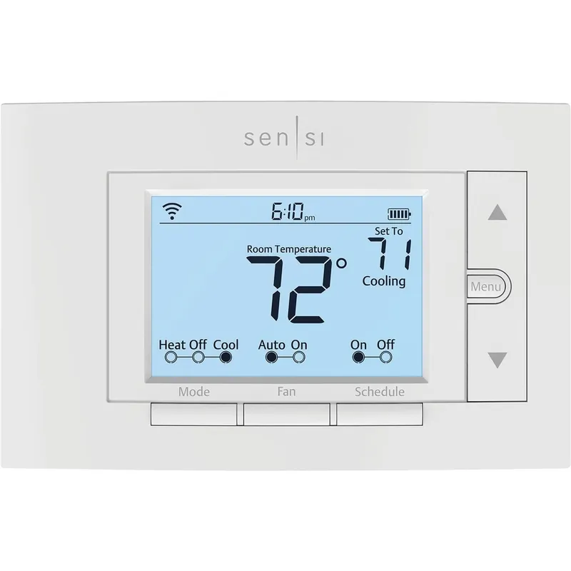 Emerson ST55 Sensi WiFi Programmable White Digital Thermostat