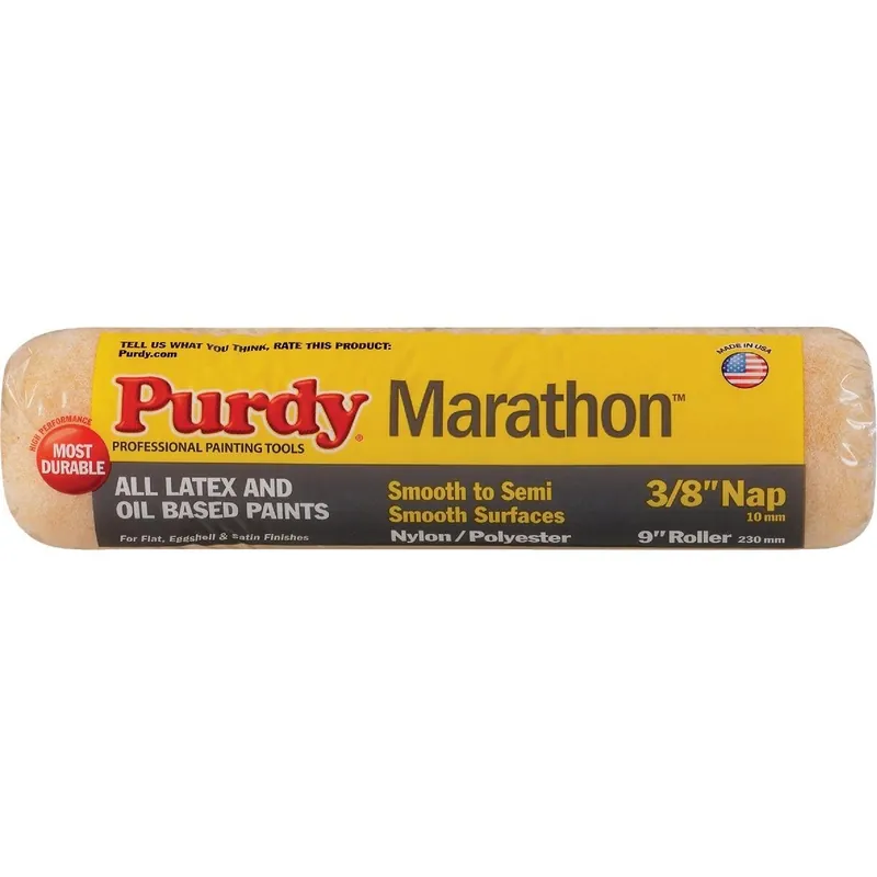 Purdy 144602092 Marathon 9 In. x 3/8 In. Knit Fabric Roller Cover