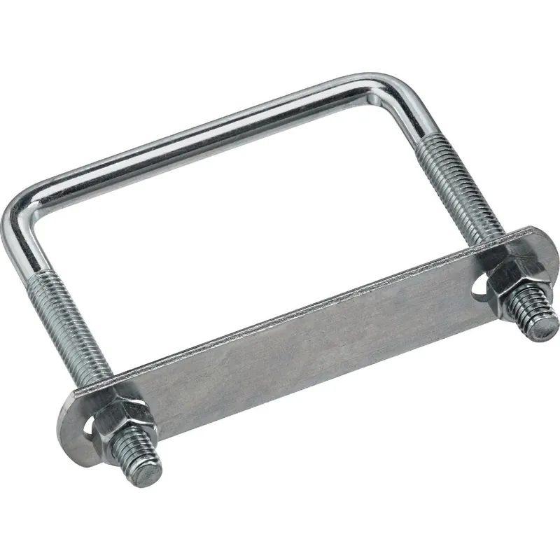 National N244996 National 3/8 In. x 3-5/8 In. x 4 In. Zinc Square U Bolt