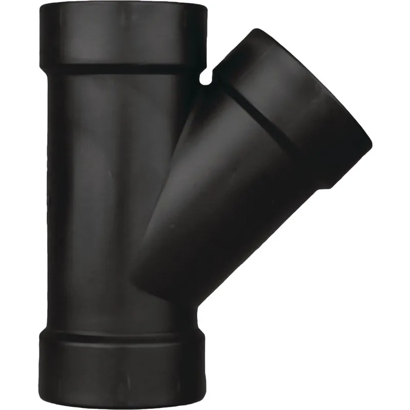Charlotte Pipe ABS006001000HA 3 In. Hub x Hub x Hub ABS Wye