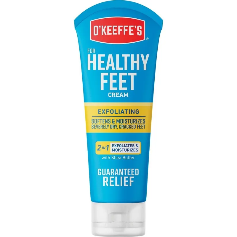 O'Keeffe's K0400002 Healthy Feet 3 Oz. Tube Exfoliating Foot Cream