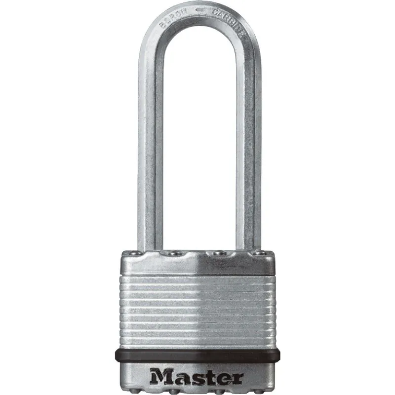Master Lock M1KALJ Magnum 1-3/4 In. W. Dual-Armor Keyed Alike Padlock with 2-1/2 In. L. Shackle