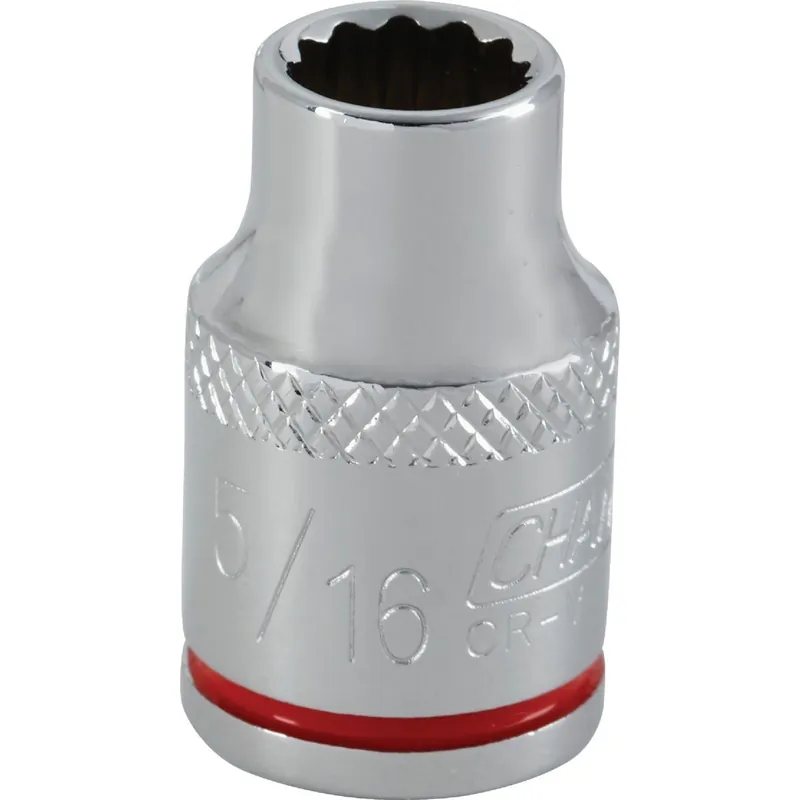 Channellock 346969 3/8 In. Drive 5/16 In. 12-Point Shallow Standard Socket