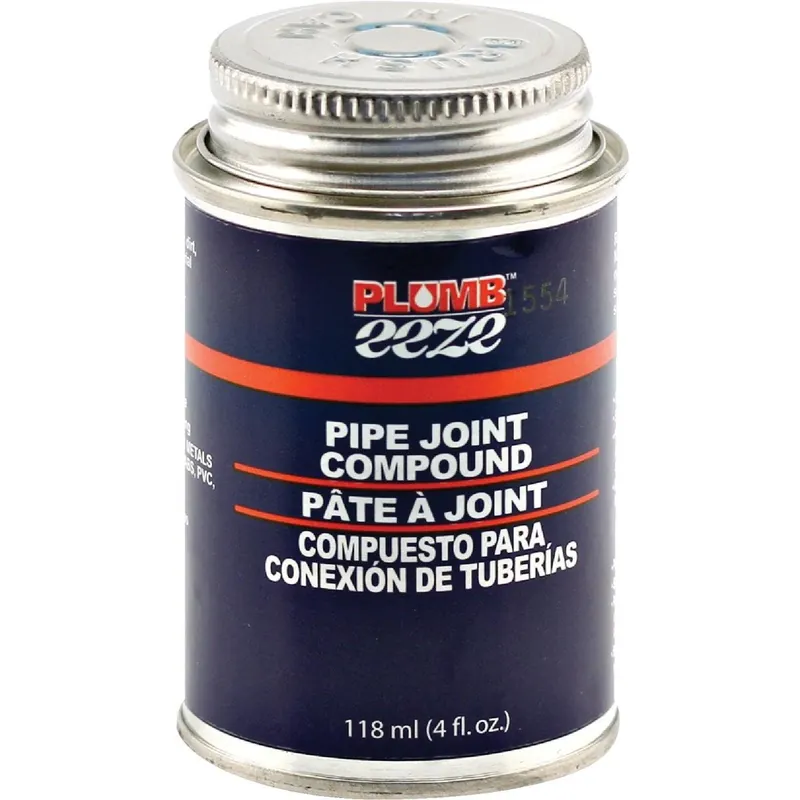 PLUMBEEZE PE-PJC4 4 Fl. Oz. Gray Pipe Compound