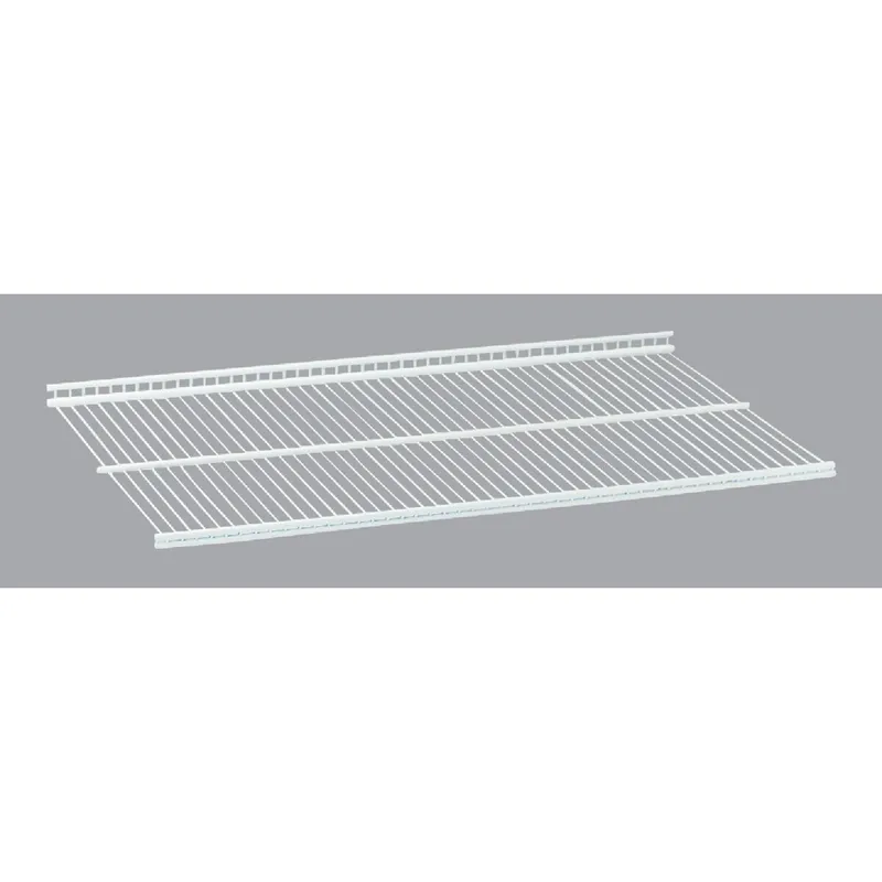 Organized Living 1813162411 FreedomRail 2 Ft. W. x 16 in. D Profile Ventilated Closet Shelf, White