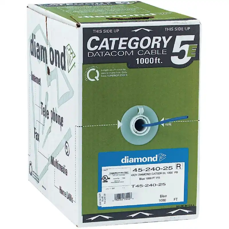 Coleman Cable 962634606 Voice & Data Multi-Line Wire 1000 Ft