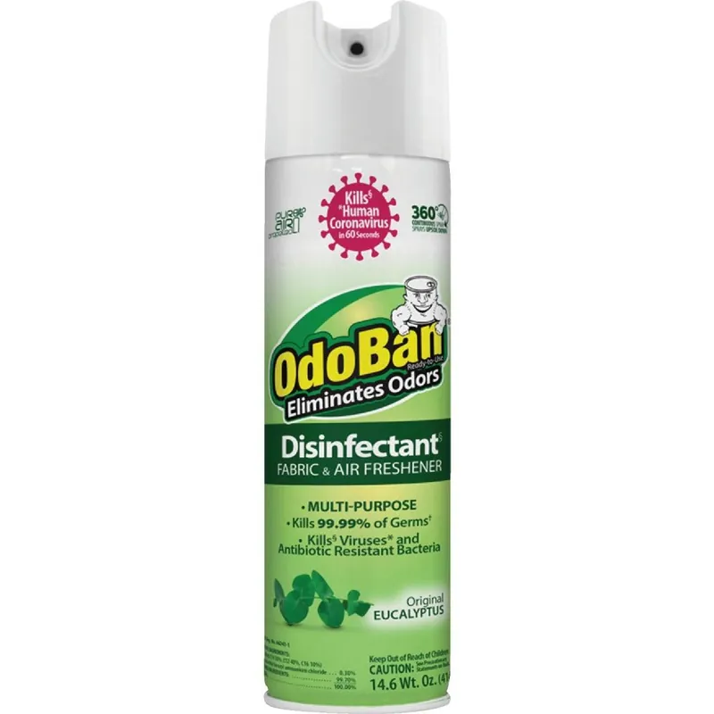 OdoBan 910001-14A6 Eucalyptus Fabric & Air Freshener