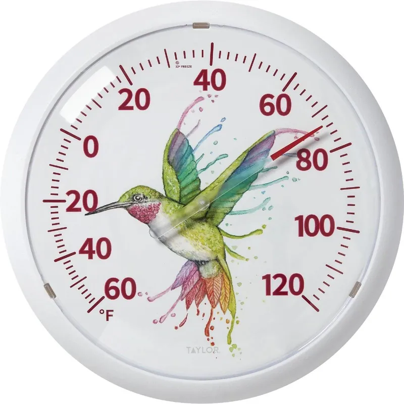 Taylor 5307058 13-1/2 Inches Fahrenheit -60 To 120 Outdoor Wall Thermometer