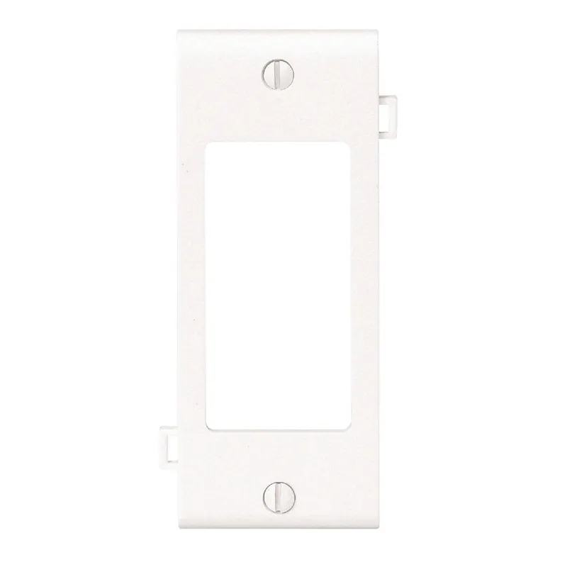 Leviton 905-PSC26-00W 1-Gang Plastic Sectional Rocker Decorator Wall Plate Center Panel, White