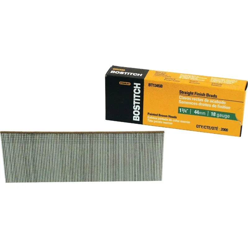 Bostitch BT1345B Bostitch 18-Gauge Coated Brad Nail 1-3/4 In. (2000 Ct.)