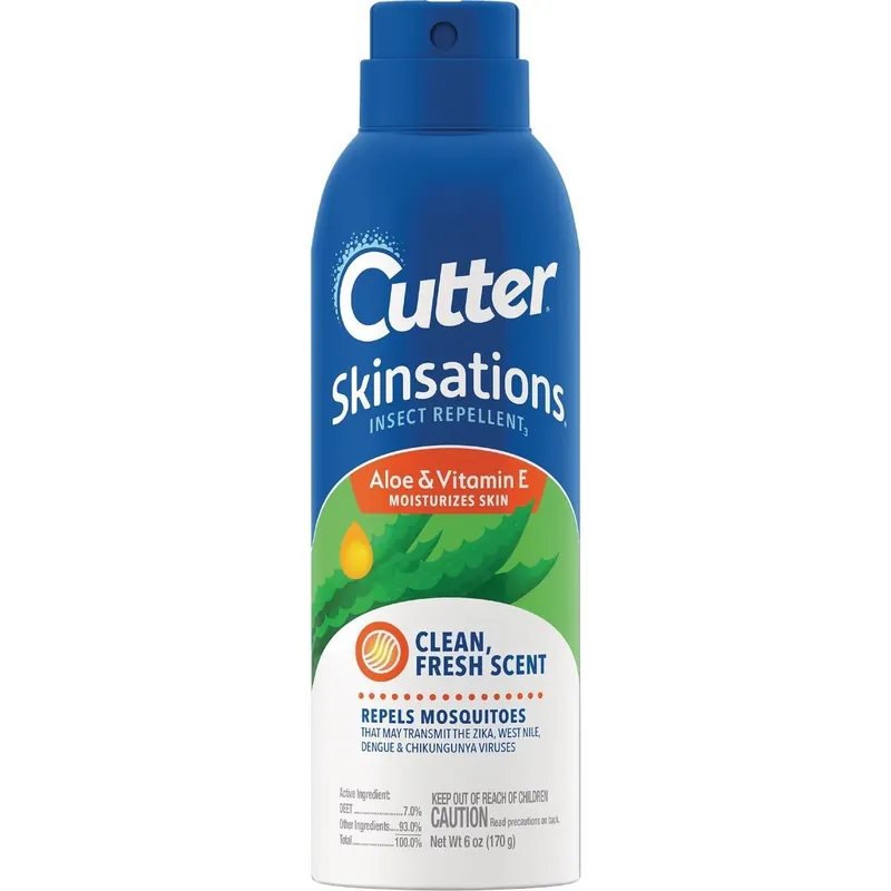 Cutter HG-96172 Cutter Skinsations 6 Oz. Insect Repellent Aerosol Spray