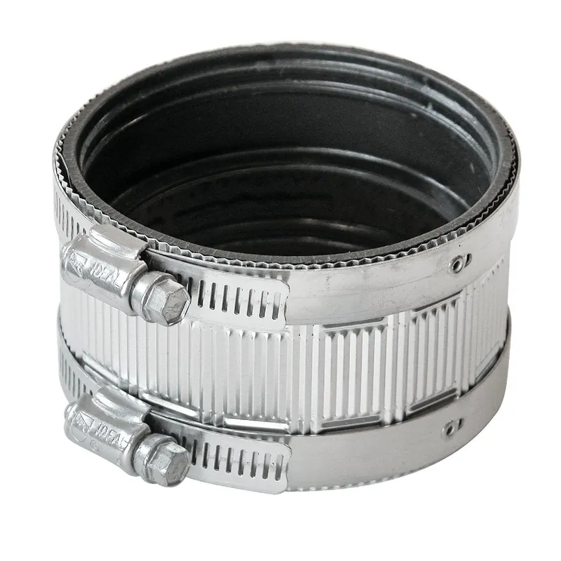 Black Swan 21140 Neoprene No-Hub Coupling with Stainless Steel Clamps