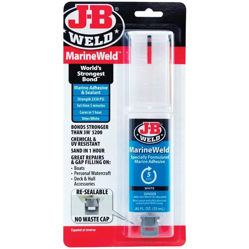 J-B Weld 50172 MarineWeld Epoxy 0.85 Oz Each