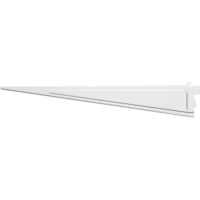Closetmaid 285400 ShelfTrack 16 In. White Shelf Bracket
