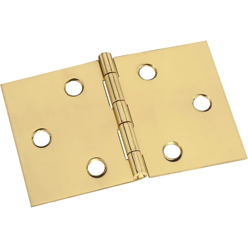 National N211888 Brass Desk Hinge 2 In. x 3-1/16 In. (2-Pack)