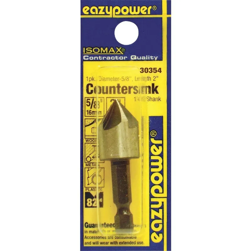 Eazypower 30354 Soft Metal, Wood Countersink