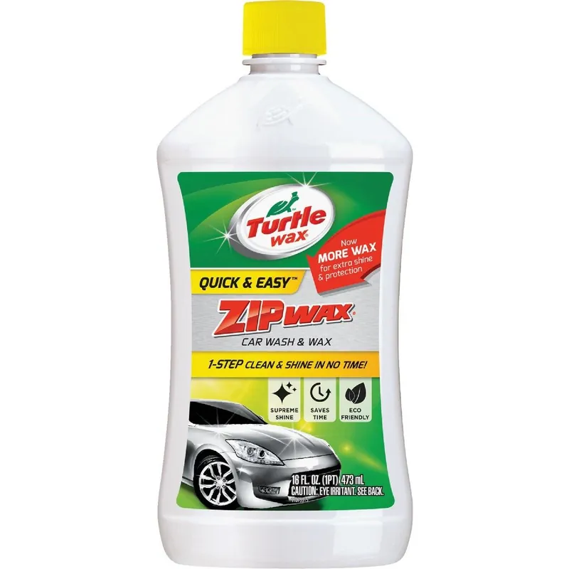 Turtle Wax T75A Zip Wax Liquid Car Wash & Wax