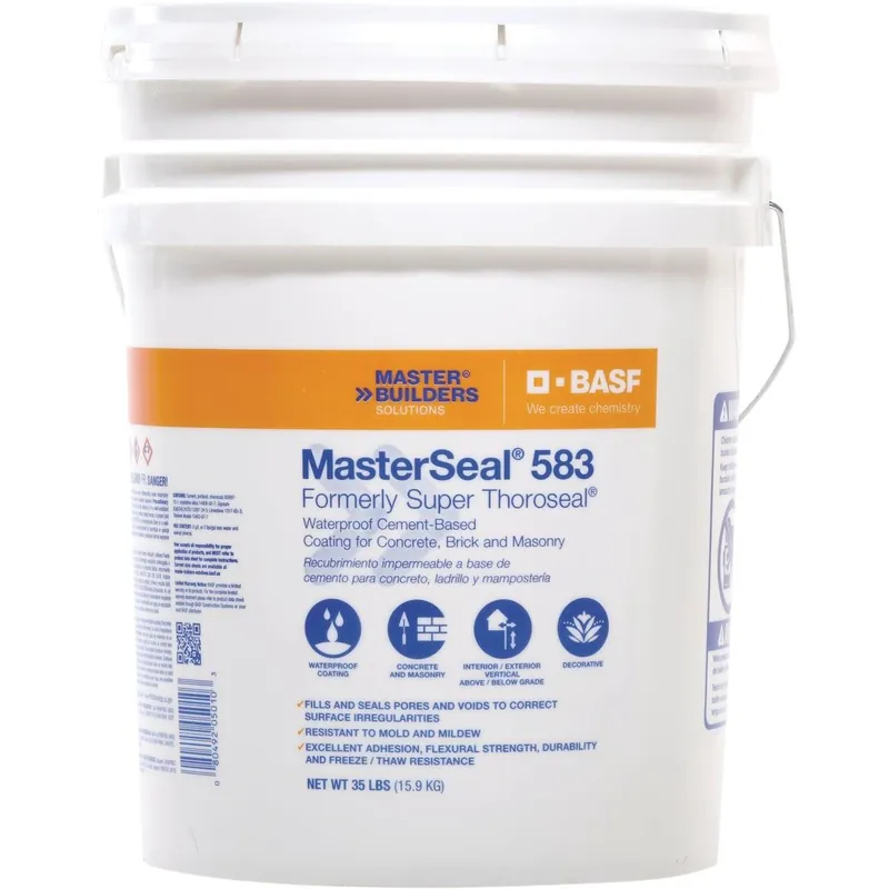 MasterSeal MS583WH5G Masonry Waterproofer 5 Gal.