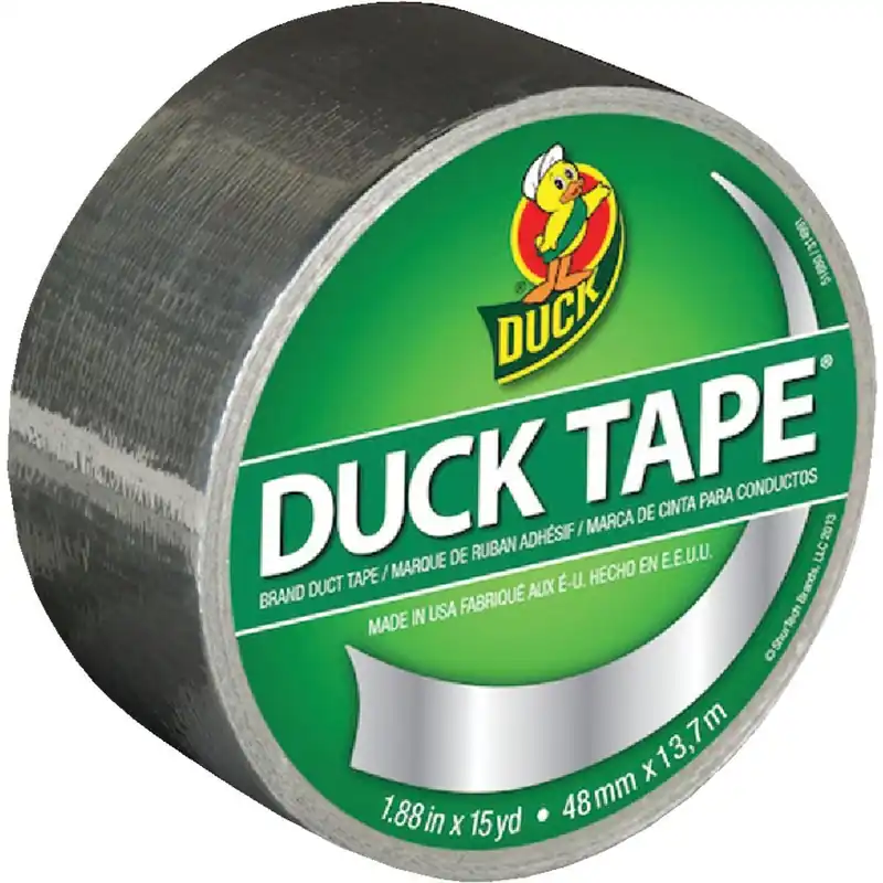 Duck Brand 1303158 Duck Tape 1.88 In. x 15 Yd. Colored Duct Tape, Chrome
