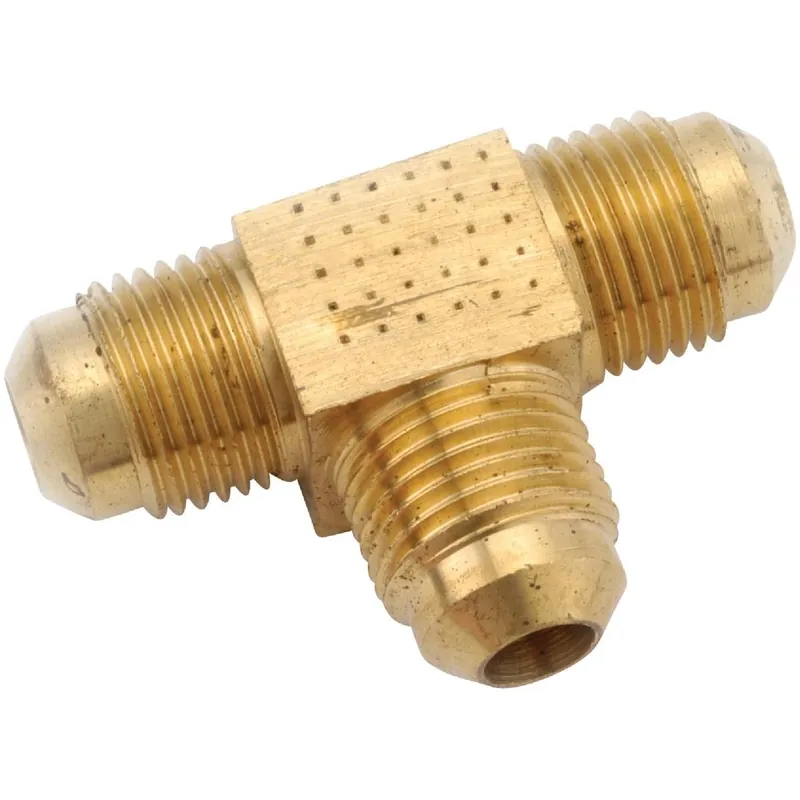 Anderson Metals 754044-05 Forged Flare Brass Tee