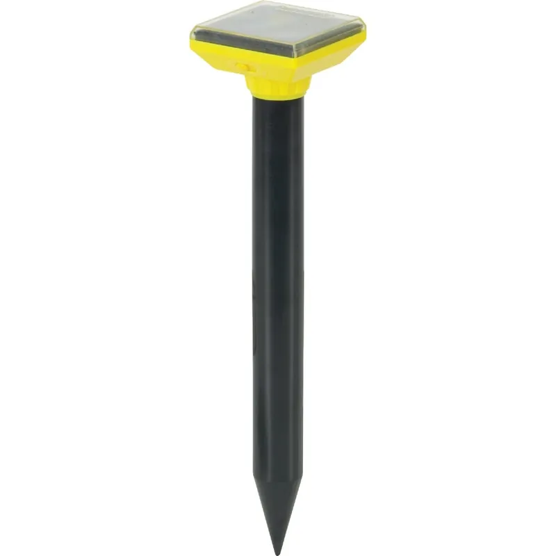 Victor M9014 7500 Sq. Ft. Coverage Plastic Solar-Powered Sonic Mole Spike