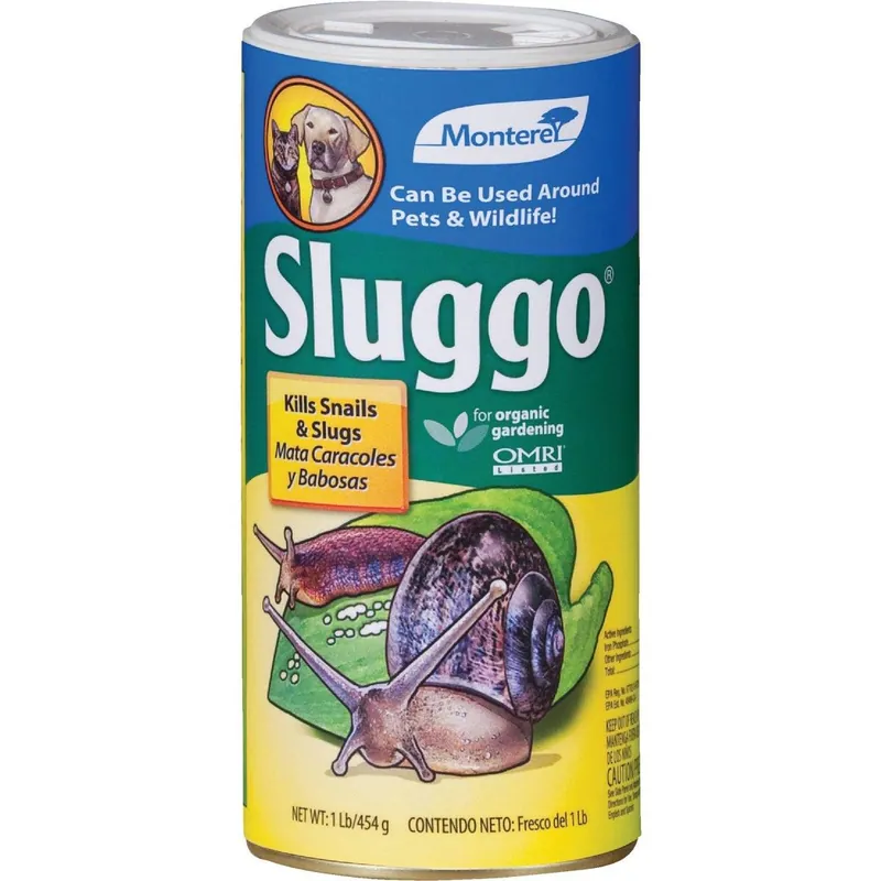 Monterey LG6515 Sluggo 1 Lb. Ready To Use Granules Organic Slug & Snail Killer