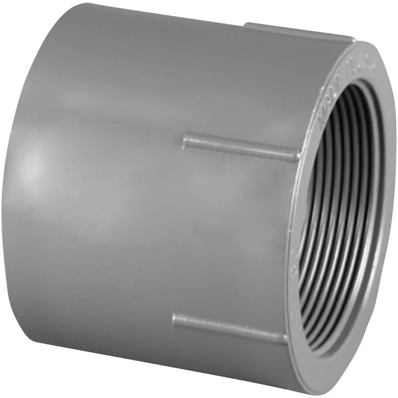 Charlotte Pipe PVC081012000HA 2 In. Schedule 80 Female PVC Adapter
