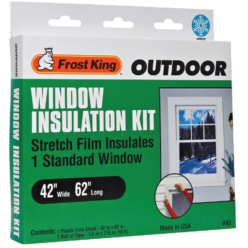 Frost King V93H Window Outdoor Stretch Film Kit