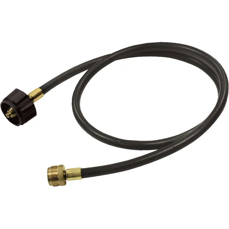 GrillPro 80004 4 Ft PVC LP Hose with Adapter