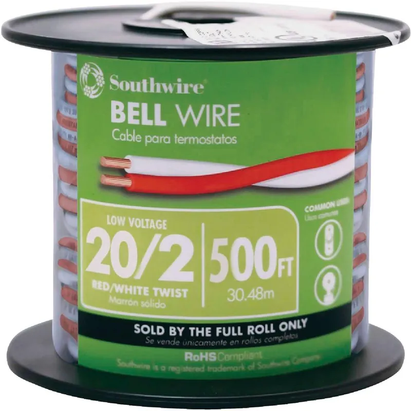 Coleman Cable 701026632 Bell Wire Power 500 Ft.